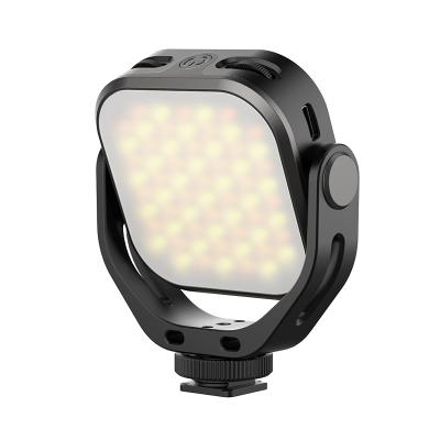 China Bicolor Mini Hot Sale Mini Rotating LED Panel Light Photography Fill Light For Video Shooting for sale