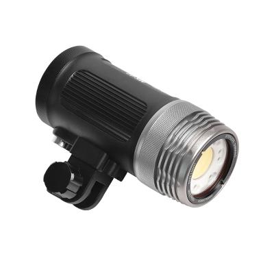 China Amphibious Factory ODM Product MK-02 High Lumens Camping Video LED 6000 Photographic Lighting Diving Light for sale