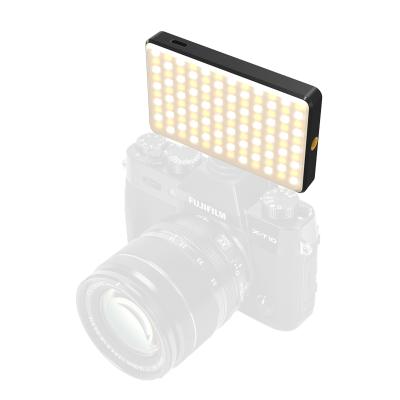 China Mini Mini Portable USB Rechargeable Photography Lighting Fill Light Led Video Camera Light With Colors Filter For DSLR Camera for sale