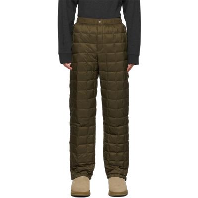 China OEM Casual-Fit Anti-Pilling Square Filled Quilted Nylon Cargo Pants Men for sale