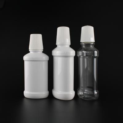 China 150ml 250ml 300ml Pharmaceutical PET Plastic Bottle For Mouthwash for sale