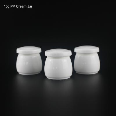 China Wholesale cheap skin care cream 15g face cream jar price pp plastic skin care cream packaging for custom cream JM1-6002 CE ISO9001/NC; ZHE JIEMAO for sale