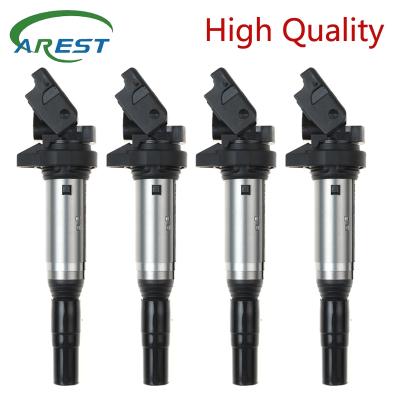 China Carest Ignition Coil 4Pcs Spare Part 12138616153 Spare Parts For BMW E81 F22 F23 E46 E90 F33 X3 E83 E66 12137594596 0221504470 12137571643 C1795 C1826 for sale