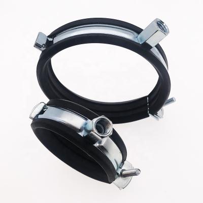 China Factory General Supply Best Ningbo Industry Pipe Clamps Aluminum Carbon Steel Support 6 Inch Pipe Clamps for sale