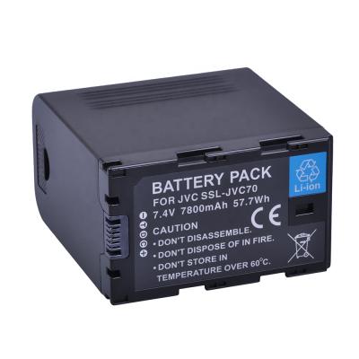 China Camera Factory Wholesale 7800mAh SSL-JVC70 JVC70 SSLJVC70 Camcorder Battery For JVC SSL-JVC70 SSL-JVC70 JVC GY-HMQ10 GY-HM200 GY-LS300 for sale