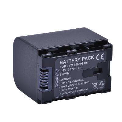 China Camera 2670 MAH Battery for JVC BN-VG121, BN-VG121U, BN-VG121US, BN-VG138, BN-VG138U, BN-VG138US, BN-VG107, BN-VG107U, BN-VG114 battery for sale