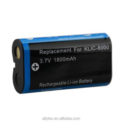 China Camera Replacement Camera Battery for Kodak KLIC-8000 KLIC8000 DB-50 DB50 for sale