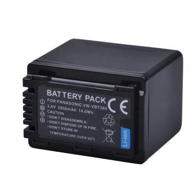 China VW-VBT380 Camera VW VBT380 VWVBT380 Camera Battery For Panasonic HC-V110 V130 V160 V180 V201 V210 V250 V260 for sale