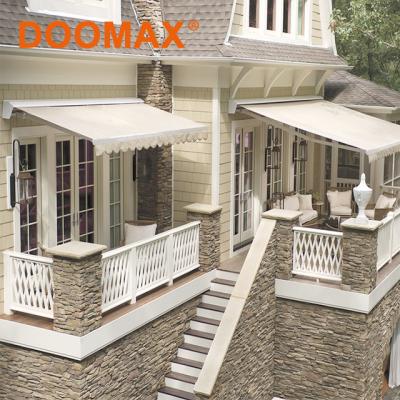 China DX320 Acrylic Half Cassette Balcony Awnings For Mobile Homes for sale