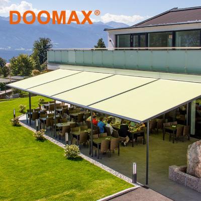 China Retractable Aluminum Garden #DX710 Acrylic Pergola Awning for sale