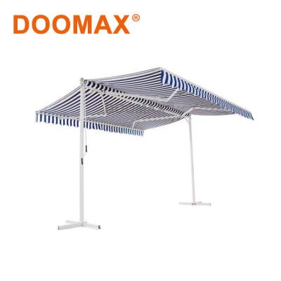 China Sun Shade And Rain Shelter #DX510 Patio Double Sided Retractable Awnings for sale