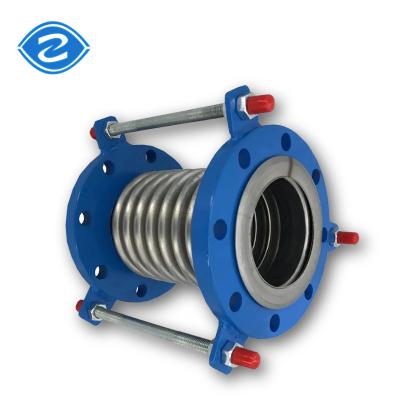 China Pipes Line Steam Bellows Expansion Joints Carbon Steel Flange Metal   304 Stainless Steel Bellows for sale