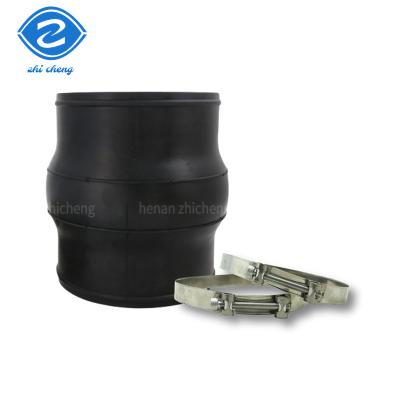 China Anti Vibration DIN 304 Clip-On Rubber Flexible Bellows Rubber Flex Joint for sale