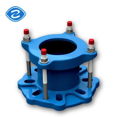 Chine Pipe ductile Adaptateur de flange en fer DN40-DN600mm Accouplement de tuyaux d'eau Pn16 Universel à vendre