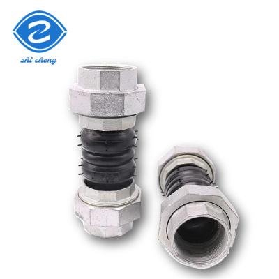 China Flexible Double Bellows Expansion Joint Flange Connection   ZCH for sale