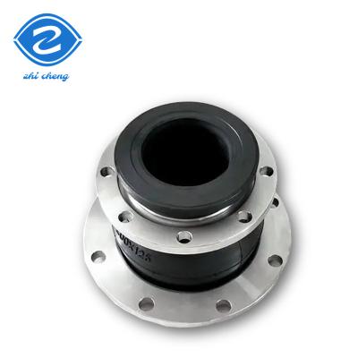 China Large Diameter Pipes DN200-125 PN16 Concentric Reducer Flanged Rubber Expansion Joint for sale