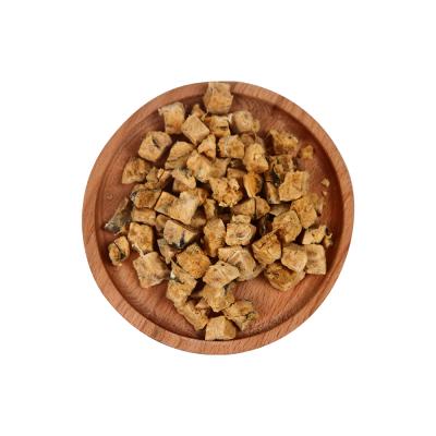 China Viable Freeze Dried Salmon with Best of Fishskin for Cat Treats OEM Cat Food 20 Years Factory 40g for sale