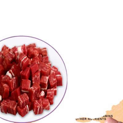 China Wholesale Price Viable Soft Chewy Marbled Beef Bites With Beef Flavor High Protein Dog Treats Snacks for sale