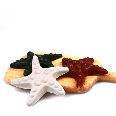 China Viable All Natural Hot Selling As Pet Snack And Reduce Tartar As Dental Care Beef Flavor Dental Starfish for sale