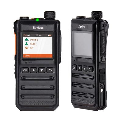 China 1.77 Inch TFT Screen Global Call Radio SIM Card Walkie Talkie With Inrico T640 T640 for sale