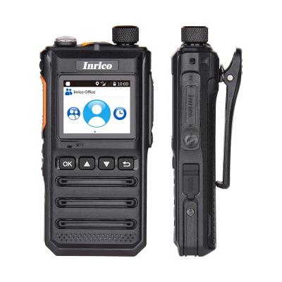 China Inrico T640A radio zello walkie talkie systemtwo way top battery 4000mAh and Android8.1 capacity 1.77 inch radio for sale