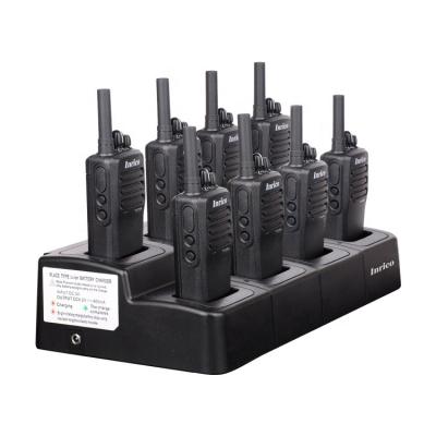 China T529A 4g radio eight-pocket muilt-unit charger inrico MC-199 desktop battery charger 48*19*19cm for sale