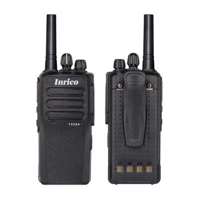 China High battery capacity 4000mAh and loud audio output Inrico T529A zello 4g walkie talkie radio T529A for sale