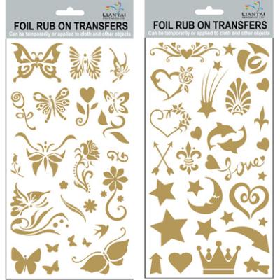 China Durable Custom Rub-on Sticker For Different Surface for sale