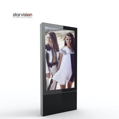 China Static / Scrolling / Starvision Solar Power Out of Home Aluminum Stand Scrolling Light Box for Shopping Mall for sale