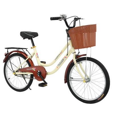 China Hot Selling Steel 20 24 26 Inch Cheap Coed Kids Bike City Bike for sale