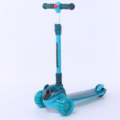 China Baby Scooter 3 Wheels Plastic Foldable Safe Kids Scooter Smart Kids Scooter With Music With Light for sale