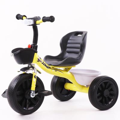 China Ride On Toy Factory Directed Baby Tricycle/Kids Tricycle With Push Handle/Kids 3 Wheel Tricycle Baby Cycle For Kid 3-5 Years Old Kids for sale