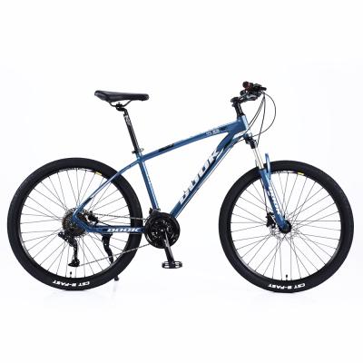 China Aluminum Alloy Manufacturers Wholesale Customized Blue Red Black Adult Logo Style Gears Gross 26/27.5 Mountain Bicycle Aluminum Alloy Frame for sale