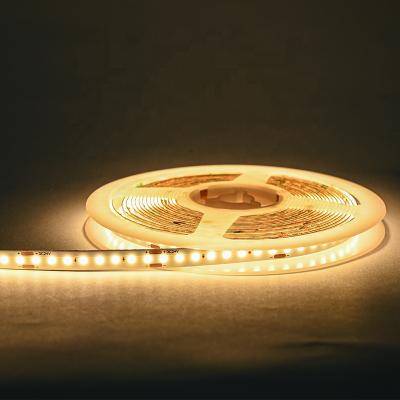 China Factory Price Residential COB Dot Free High Brightness Led Strip Lights 160leds 8mm Width PCB FCOB LED Strip For Decoration for sale