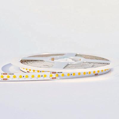 China Residential COB Point Free Led Strip Lights 10W DC 24V COB 90Ra Flexible LED Strip With 160chips for sale