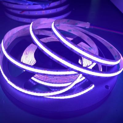 China Residential COB CCT Led Strip Lights 15W DC 24V RGBW Flexible COB 90Ra LED Strip With 840 Chips for sale