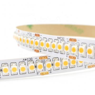 China 2022 ETL Classic Residential DC12V 24V 240 Super Bright High Density LEDs Per Meter SMD 3528 Led Flexible Strip Light for sale