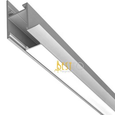 China Architectural Decorations Profile For Ceilings Product Wall Edge Lite Illumination Corner Recessed New 6063 Aluminum Aluminum Led Is Alloy for sale