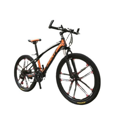 China Flat Land Dlant Mountain Bike Damping Variable Speed ​​Bike Male And Female Student Disc Brake Bike 26/24 Inch for sale