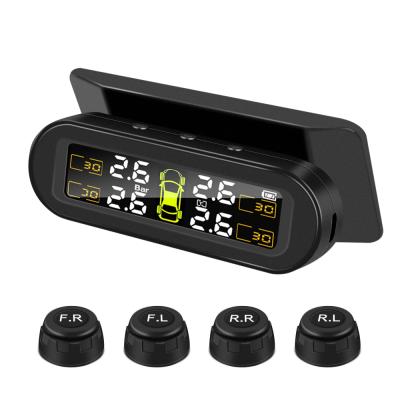 China Intelligent Tire Pressure Monitoring System Car TPMS Tool Car TPMS Solar Power Digital TPM for sale