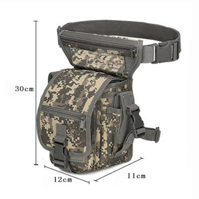 China Outdoor Tactical Multi Function Fashion Waist Thigh Leg Bag For Camouflage Army Hunting Military Motorcycle Hip Support Belt for sale