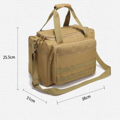 China Large Padded Military Tactical Bag Water Resistant Heavy Duty Molle Gun Chain Pistol Duffel Bags For Hunting Shooting Range Sport for sale