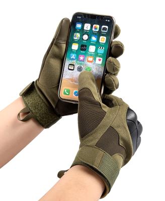 China Military Army Airsoft Custom Full Fingers Tactical Gloves Shooting Outdoor Hunting Climbing Increasing Fitness Hard Knuckle Full Finger Touch Screen Tactical Gloves for sale