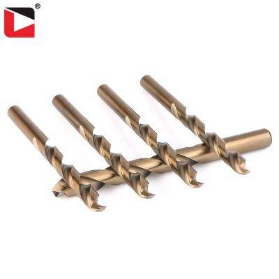 China Professional stainless steel hss straight shank Hss twist drill bit for sale