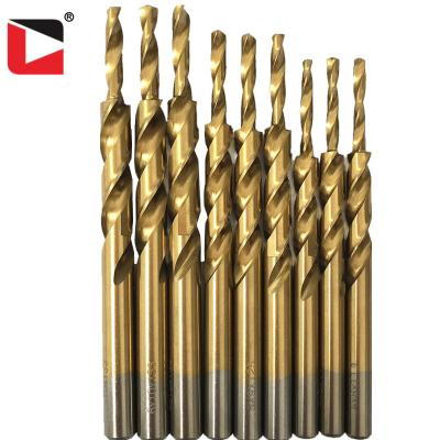 China Stainless Steel HSS Subland Step Drill Two Step Twist Drill Bit for sale