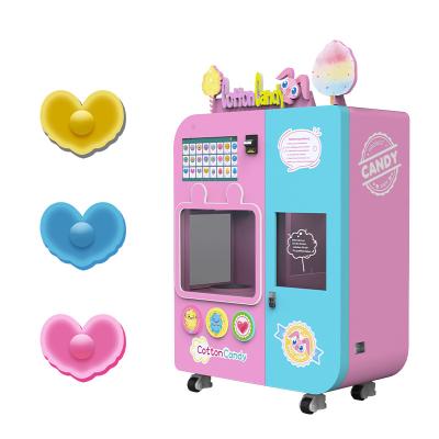 China Hotel Exclusive Subway Station Shopping Mall Motorized Brushless Burner Made Party Supplies Cotton Candy Machine Sell In China for sale