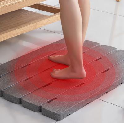 China New Sustainable Household Anti Slip PPE Bathroom Mat Waterproof Shower Mat for sale