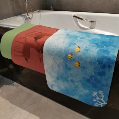 China Sustainable Home And Living Bathroom Rug Water Absorbent 2022 Diatomite Floor Mat for sale