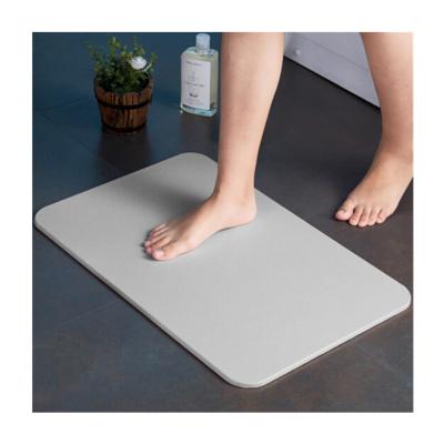 China 2020 Viable Products Color Changing Bathroom Shower Mat Diatom Mud Mat Home Bath Mat for sale