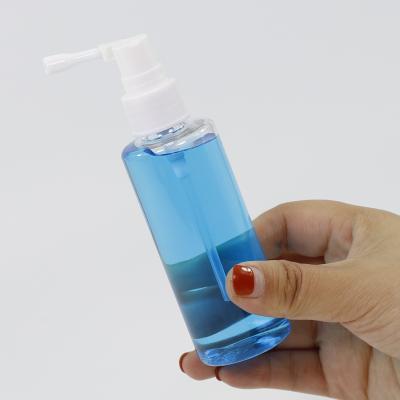 China BEAUTY PACKAGING 80ml Perfume Empty Plastic Spray Bottles With White Plastic Spray Caps for sale